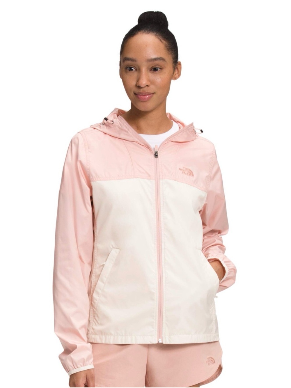 NWT The North Face Women's Cyclone Jacket – Evening Sand Pink / Vintage White